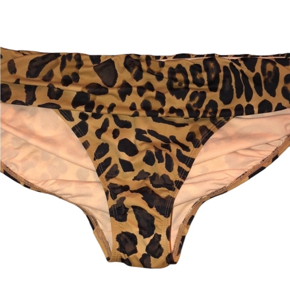 Lauren Ralph Lauren  size 16 leopard print bikini bottom NWT